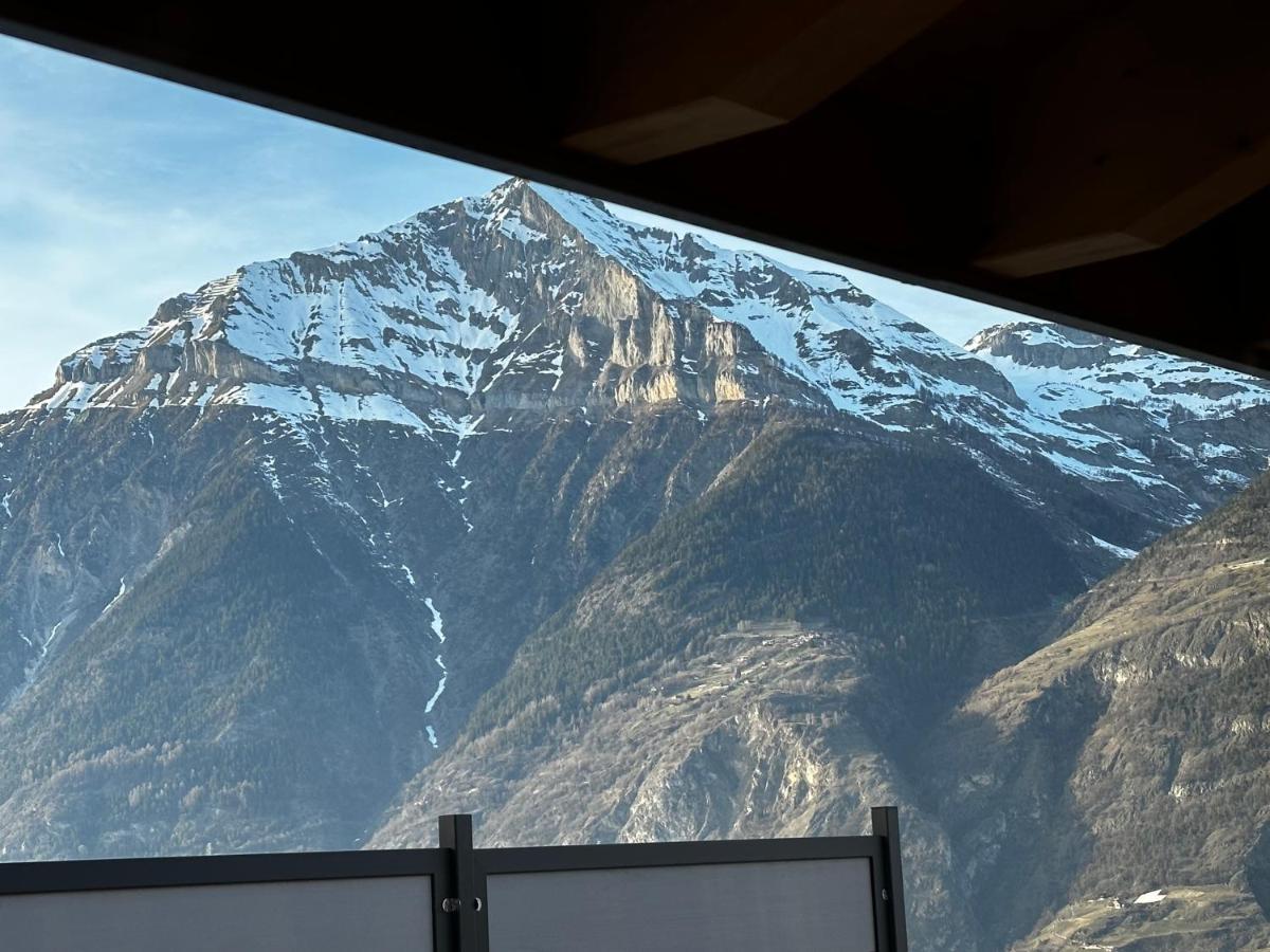 Chambres D'Hotes Les Louettes A Sapinhaut Canton Du Valais Saxon Buitenkant foto