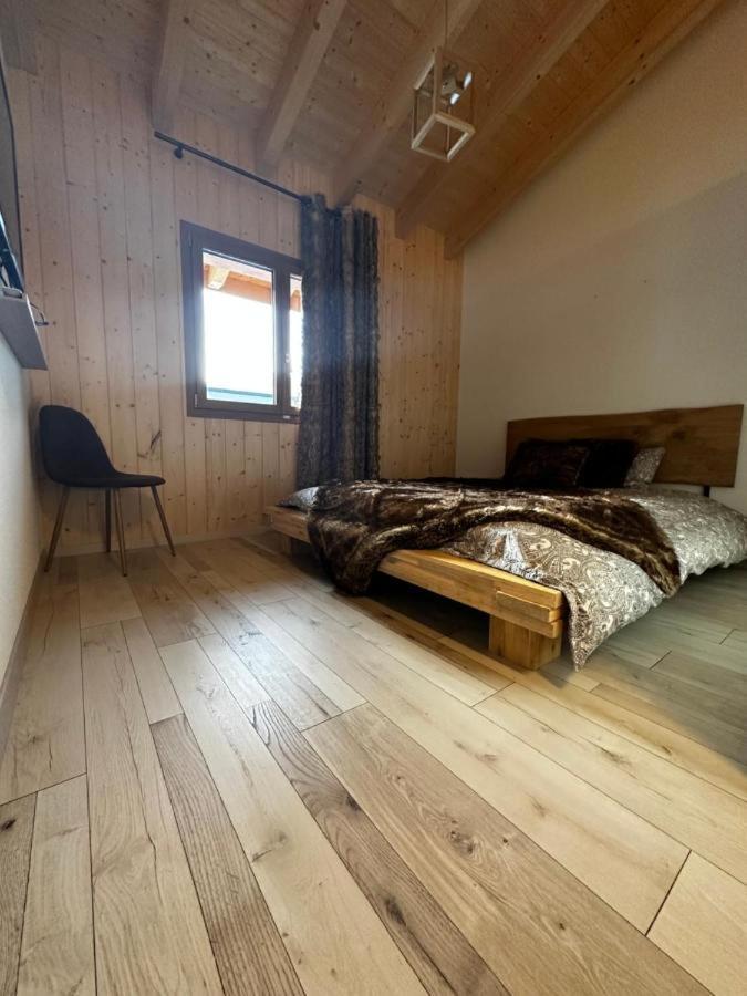 Chambres D'Hotes Les Louettes A Sapinhaut Canton Du Valais Saxon Buitenkant foto